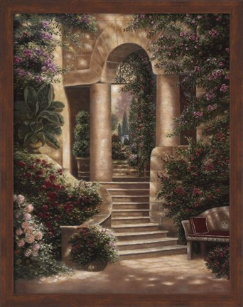 Framed Watson&#39;s Garden II Print