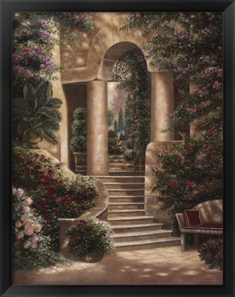 Framed Watson&#39;s Garden II Print