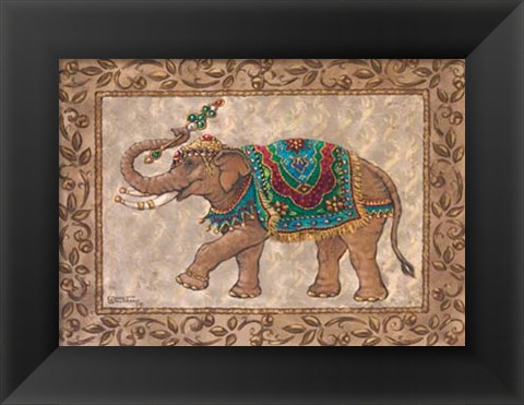 Framed Royal Elephant II Print