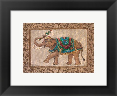 Framed Royal Elephant II Print