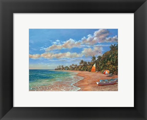 Framed Dream Beach Print