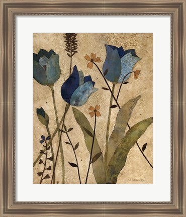 Framed Garden&#39;s Edge I Print