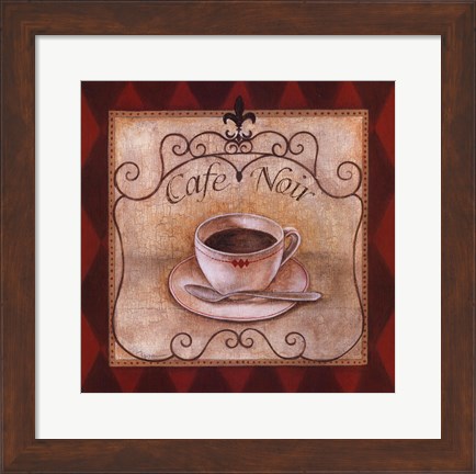 Framed Mocha Latte Print