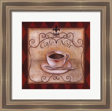 Framed Mocha Latte Print