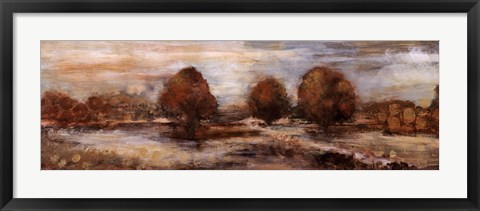 Framed Morning Meadow II Print