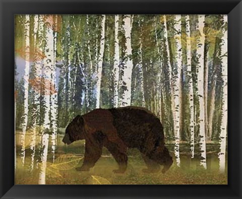 Framed Bear Print