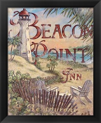 Framed Beacon Point Print