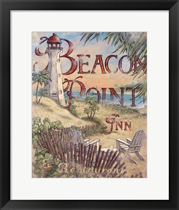 Framed Beacon Point Print