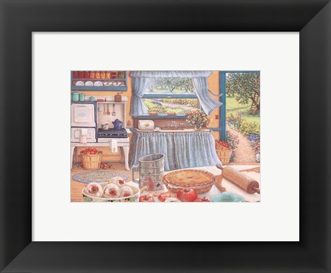 Framed Apple Pie Harvest Print