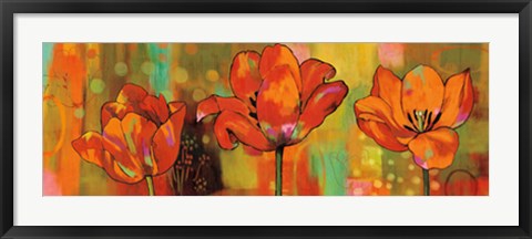 Framed Magical Tulips Print