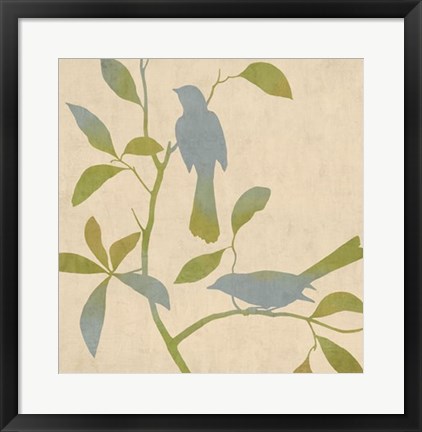 Framed Birdsong I Print