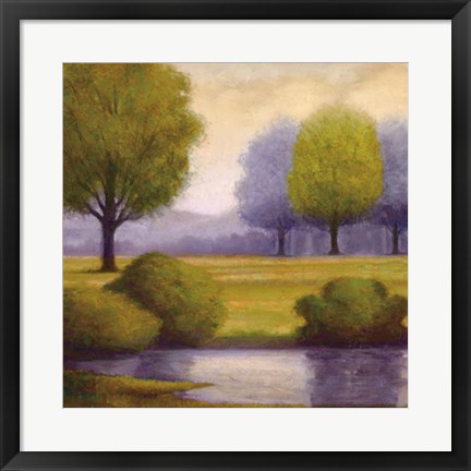 Framed Lavender Sunrise II Print