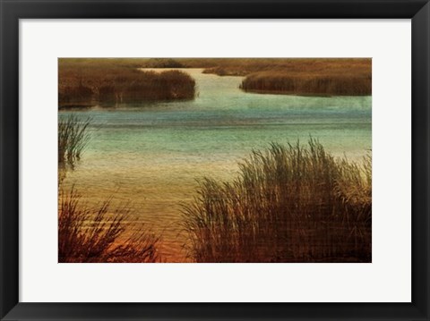 Framed On The Water I Print