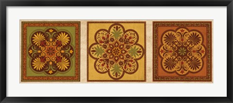 Framed Classical Tiles IV Print