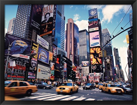 Framed Times Square, New York City Print