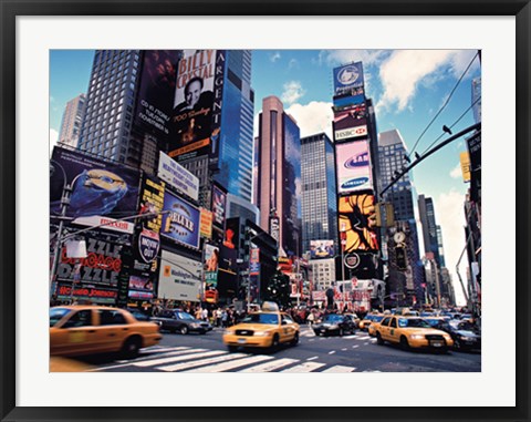 Framed Times Square, New York City Print