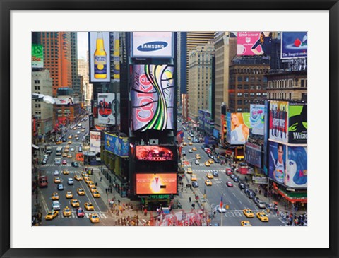 Framed Times Square, New York City Print