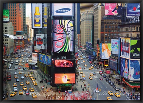 Framed Times Square, New York City Print