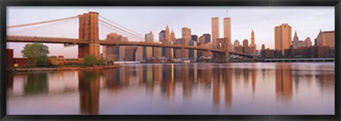 Framed Manhattan at Sunrise Print