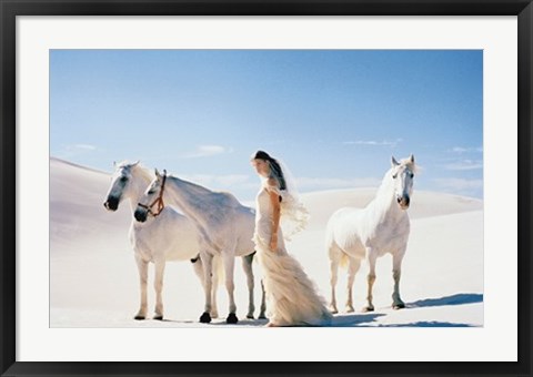 Framed White Sands Print