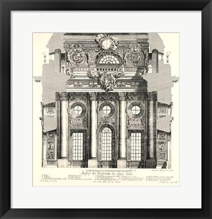 Framed Palace View IV Print