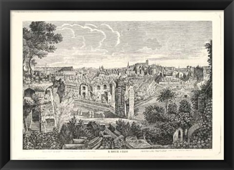 Framed Views of Rome VI Print