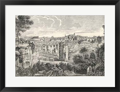 Framed Views of Rome VI Print