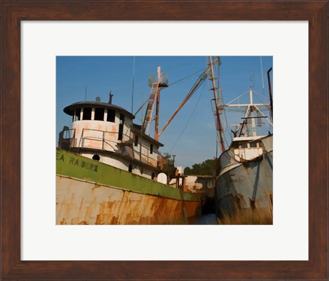 Framed Small Safe Harbor IV Print