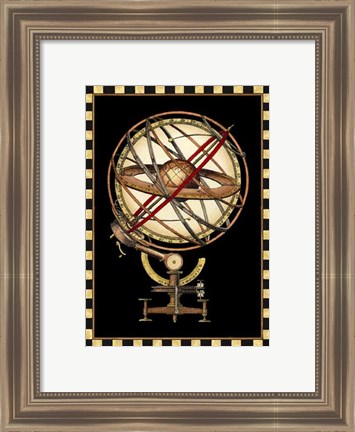 Framed Single Globe (IP) I Print