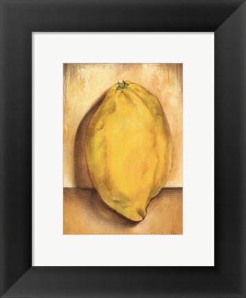 Framed Citrus Comfort II Print