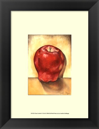 Framed Citrus Comfort IV Print