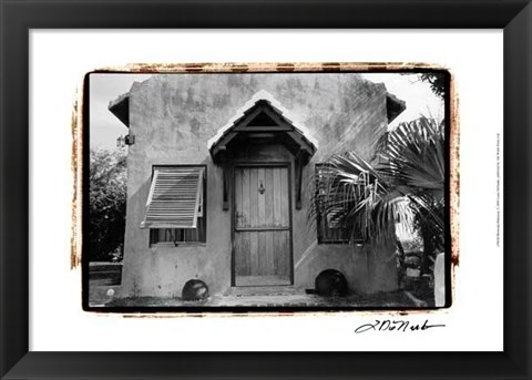 Framed Bermuda Hideaway Print