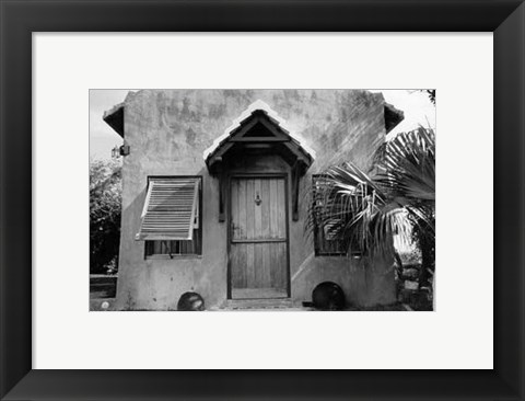 Framed Bermuda Hideaway Print