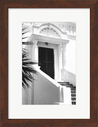 Framed Bermuda Architecture II Print