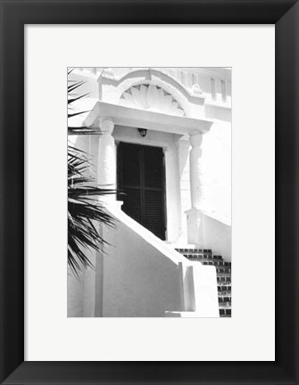 Framed Bermuda Architecture II Print