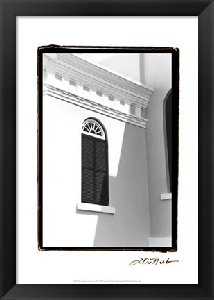 Framed Bermuda Architecture III Print