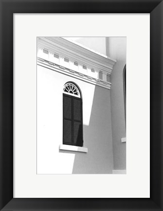 Framed Bermuda Architecture III Print