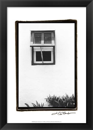 Framed Bermuda Architecture IV Print