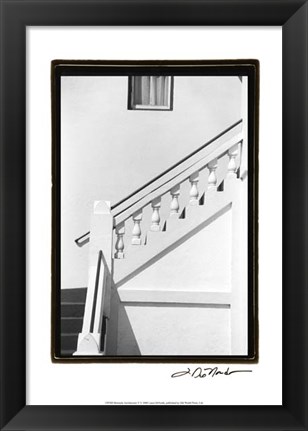 Framed Bermuda Architecture V Print