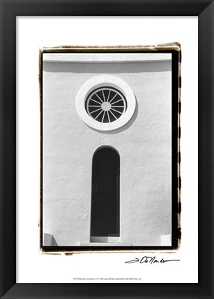 Framed Bermuda Architecture VI Print