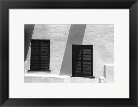 Framed Bermuda Architecture VII Print