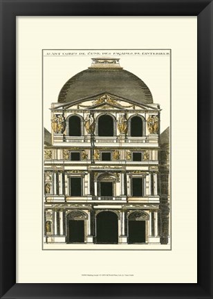 Framed Building Facade I Print