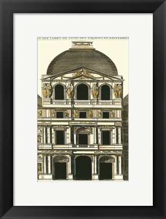 Framed Building Facade I Print