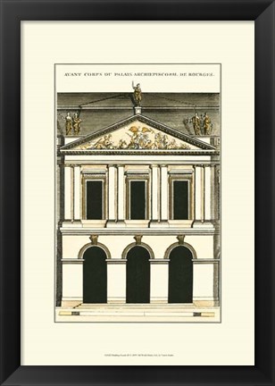 Framed Building Facade III Print