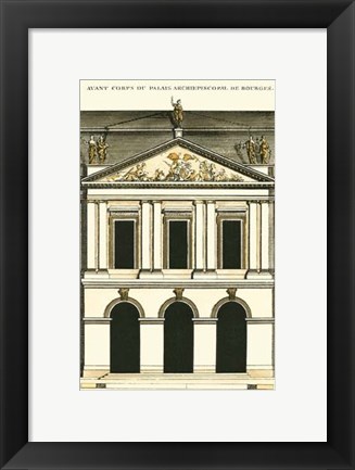 Framed Building Facade III Print