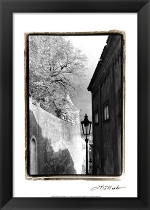 Framed Glimpses of Prague II Print