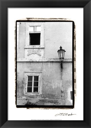 Framed Glimpses of Prague III Print