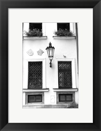 Framed Glimpses of Prague V Print