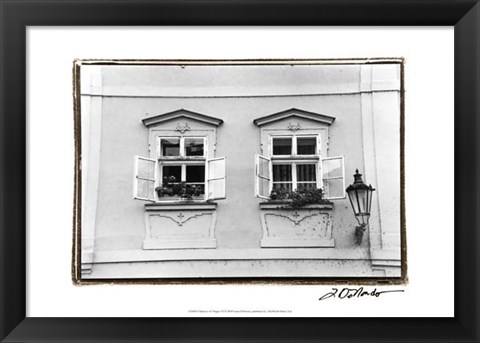 Framed Glimpses of Prague VI Print