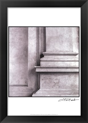 Framed Enduring Composition II Print